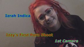 Izrah Indica - Izzys First Porn Shoot 1st Camera