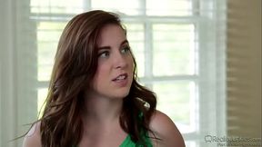 Mattie Borders and Ava Devine Suck His Dick Together and Enjoy Pussy Penetration