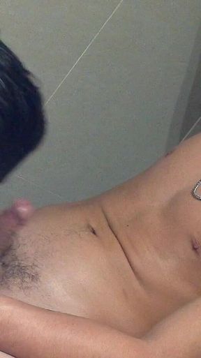 Horny Markus Enjoying a Blowjob While He Is Sitting on the Toilet