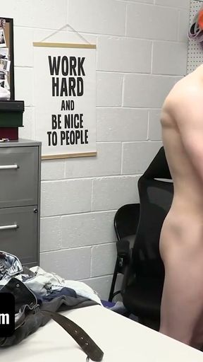 Young Perps - Nerdy Boy Fulfills His Dream Of Sucking Two Dicks At The Same Time In The Backroom   Clip 2