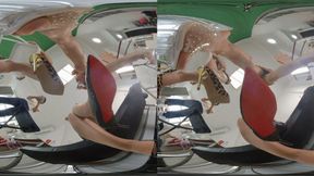 new 3DVR180 4 Giant POV crushes and humiliates the Dwarf
