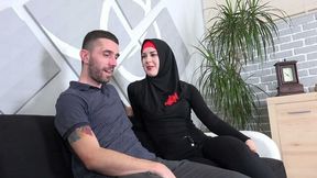 Good angel in a hijab Charli Red fucked in the doggy style