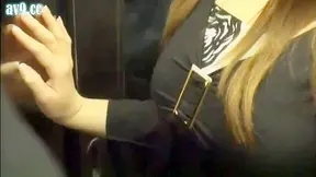 Desperate Asian Babe Screams Out Loud During Train Sex Encounter