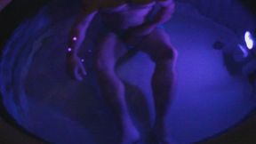 Dark Hot tub fun