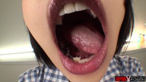 Wet Tongue, Filthy Mouth, Bratty Stare - Yua Nanami Dares You to Finish in Her Mouth