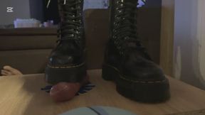 Special request, custom clip of Mistress Lumy with her powerful boots of Dr Martens