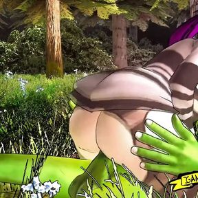 Kokoro Fucked Hard by Ogre Goblin Monster Full Clip Edition