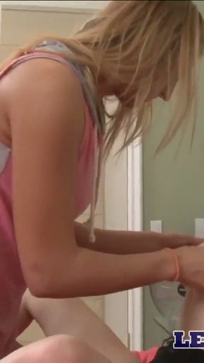 Teen Friends Jay Taylor and Val Dodds - First Time Lesbian Sex   Clip 1