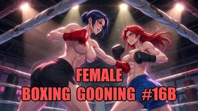 Female Boxing Gooning #16B: Knockout Queen's Mesmeric Ring Dominion (Animated)