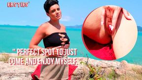Ersties - Outdoor solo play really gets Lou H  hot