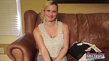 Big Tits Blonde Rikki Swallows All Da Milk After Getting Wrecked!