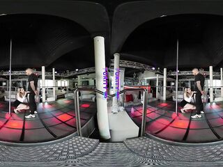 PURITYVR Stripper try-out with Rebecca Volpetti