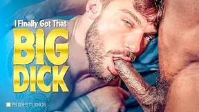 Hairy Stud Swallows Aarons Massive Hard cock Deep — PrideStudios 18+