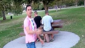 Creepy Dude Masturbates Secretly in Park - Odd Gay Encounters