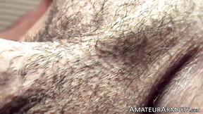 Meaty Latino Gabe worshipping his unshaved armpits & hard penis