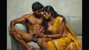 Indian tamil aunty sucking her ex lover cock in her bathroom and sex in shower without knowing her husband