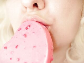 Braces Fetish: mukbang movie scene.