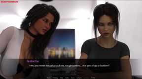 Ei 06 - Futanari Girl Jerks off in Front of Her Sexy MILF Landlady, Hot MILF Loves Big Futa Cock - 3D Porn Game
