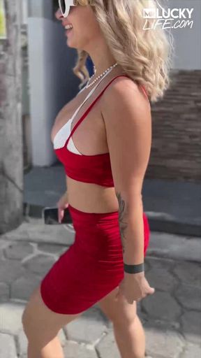 Enjoying Blue Skies In Belize With Sexy And Naughty Kat Kyle