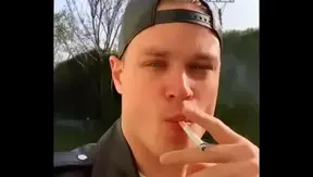 Smoke-Filled Sin: Seductive Solo Tease That Fuels Burning Lust – GayXXX 18+