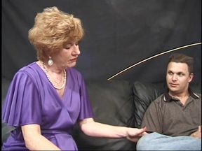 Granny with lot of apetite loves to take it from black to white men