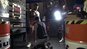 bareback meeting in backroom in madrid with fetish outfits