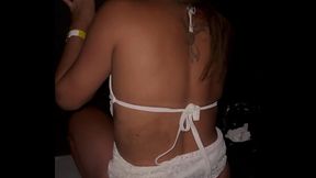 Belinha em mais uma visita a casa de swing Babylon