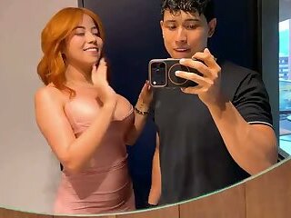 Having sex with a STRANGER in the restaurant's PUBLIC restroom!