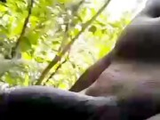 Mr Showtime69 flashes his Big Black Cock in public
