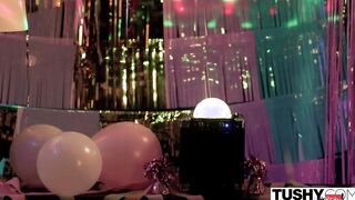 TUSHY Kiki wants 2 things for her birthday, Oliver & anal