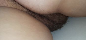 I went into my aunt&#039;s room to jerk off to her hairy pussy.