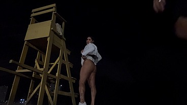 FOMOS PROCURAR AVENTURA NA PRAIA E TRANSAMOS NA BASE DO SALVA - VIDAS... SERÁ QUE FOMOS FLAGRADOS?