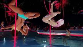 3DXChat - SBS Pool Party wDJ@12pm EST