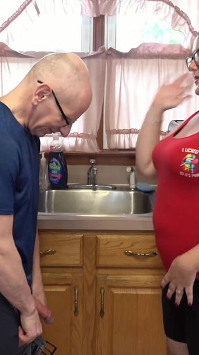 Full Service - Ashley Ace Drains All of Logan's Pipes!