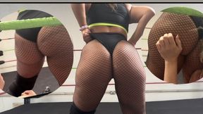 2 girls dominated by BBW ASS