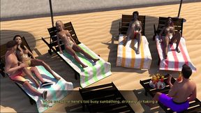 johannesgaming - update #225 - resort of temptation episode 5 liam know how to please these woman they all went topless on the beach - nov 20, 2024