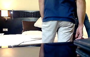 African guy fucks a white visitor