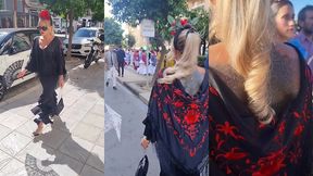 la feria de seville en robe flamenco ole!j ose des petites exhibs