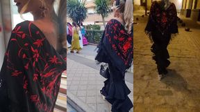 la feria de seville en robe flamenco ole!j ose des petites exhibs