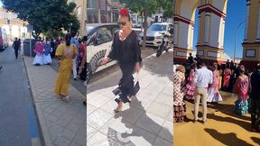 la feria de seville en robe flamenco ole!j ose des petites exhibs