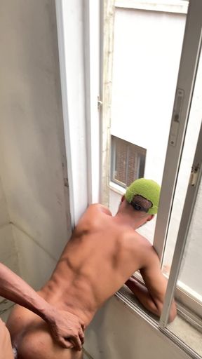 Fucked My Crush on a Window