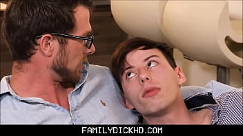 Stepdad Helps Twink Stepson Feel Better After He Has A Bad Day - Alex Killian