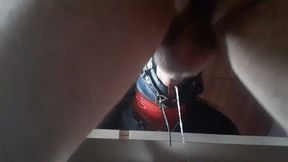 Milf oral creampie, cum swallow, facial on slowmotion
