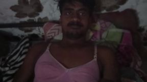 Black penis with big head and massaged by hand