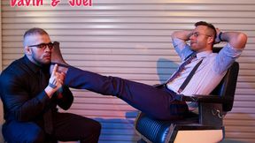 Davin Strong & Joel Someone - Sheer Socks Foot Fetish Adventure