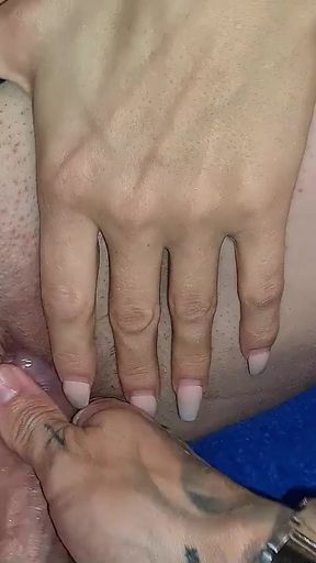 Emotional moment from &quot;German Old and Young FFM Amateur POV Threesome in Swinger Club&quot;