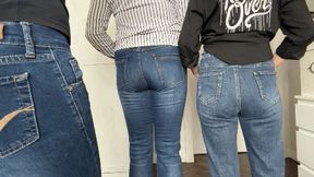 3 sexy ass in jeans 2BPC
