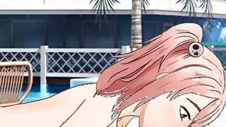 DOA Honoka Blows And Fucks Outdoor - Gameplay by FRANNY__x