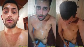 i was so horny after working out ? and i needed some extra protein directly from the source so i released my cum load and swallowed it