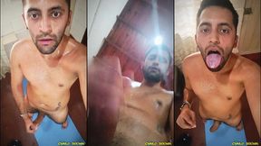 i was so horny after working out ? and i needed some extra protein directly from the source so i released my cum load and swallowed it